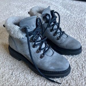 M. Gemi “The Alpi” Boot in Grey Nubuck